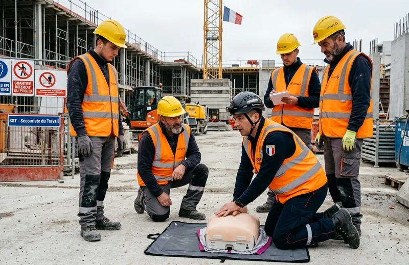 Démonstration des gestes de premiers secours à Talence Démonstration des gestes de premiers secours à Talence